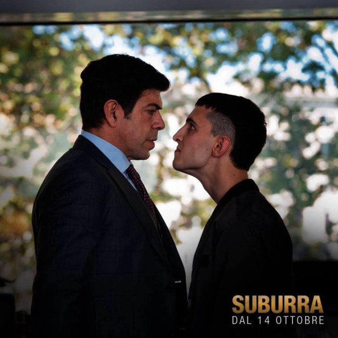 Pierfran­cesco Favino e Giacomo Ferrara in una scena del film