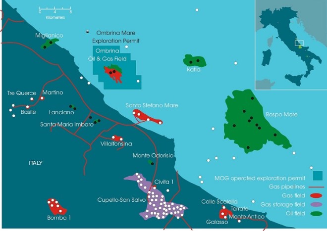 Progetto Ombrina Mare