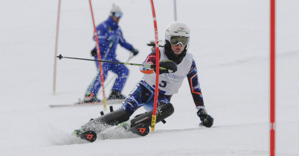 Giulia Di Francesco ai campionati studenteschi di sci