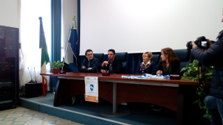 Il tavolo con i relatori