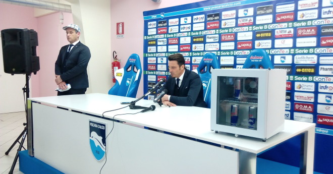 Massimo Oddo, al termine di Pescara-Ascoli