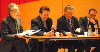 Un momento dell'incontro con il vicepresidente Lolli