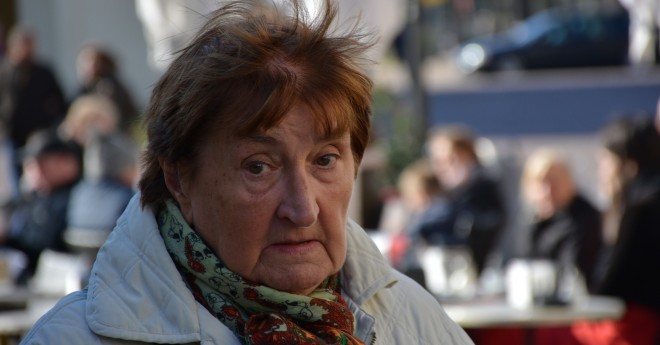 Una pensionata