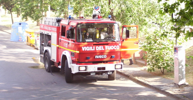 Camion dei Vigili del Fuoco