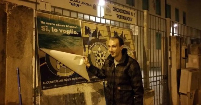 Sel esposto CasaPound