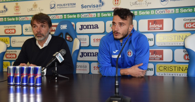Marco Baroni in conferenza stampa
