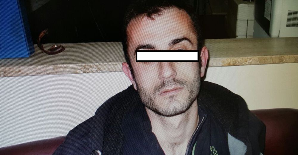 Il pregiudicato albanese arrestato
