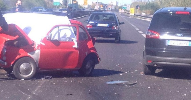 Incidente sull'asse attrezzato