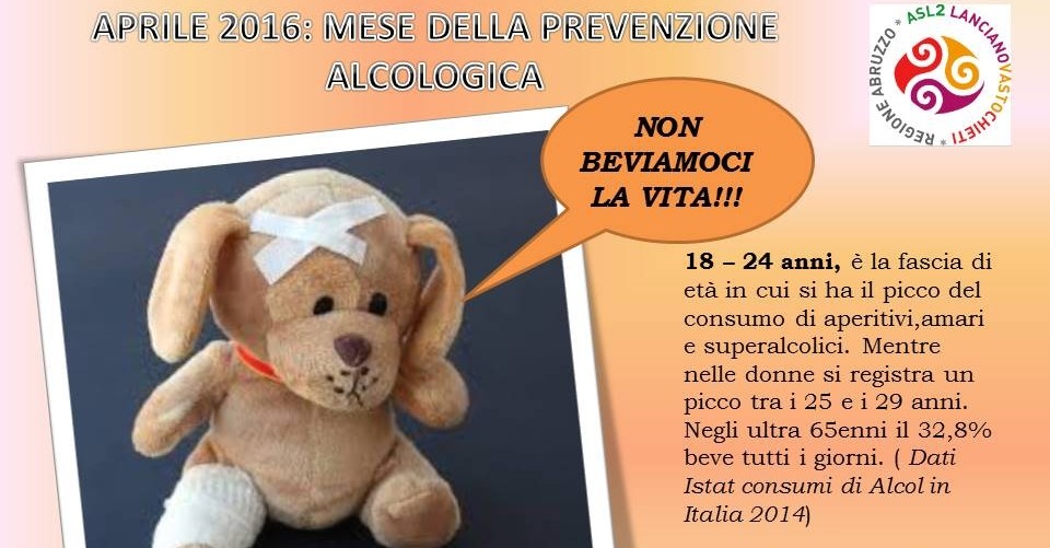 Mese della prevenzione alcologica