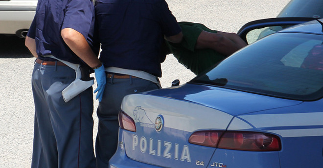 Polizia, arresto