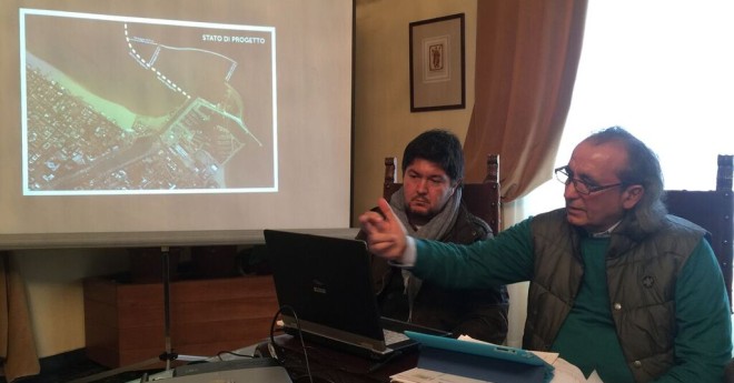 Progetto barriere sul fiume