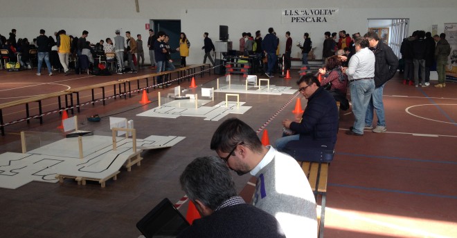 Robocup, studenti all'Iis Volta