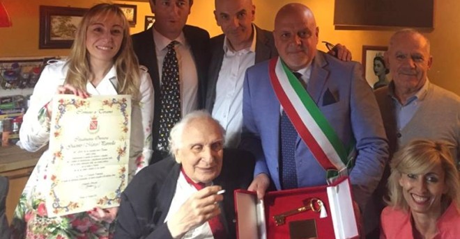 Maurizio Brucchi, insieme con Marco Pannella