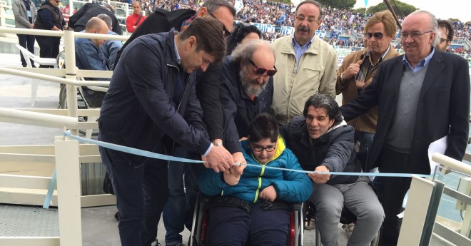 Stadio Cornacchia, nuova sezione