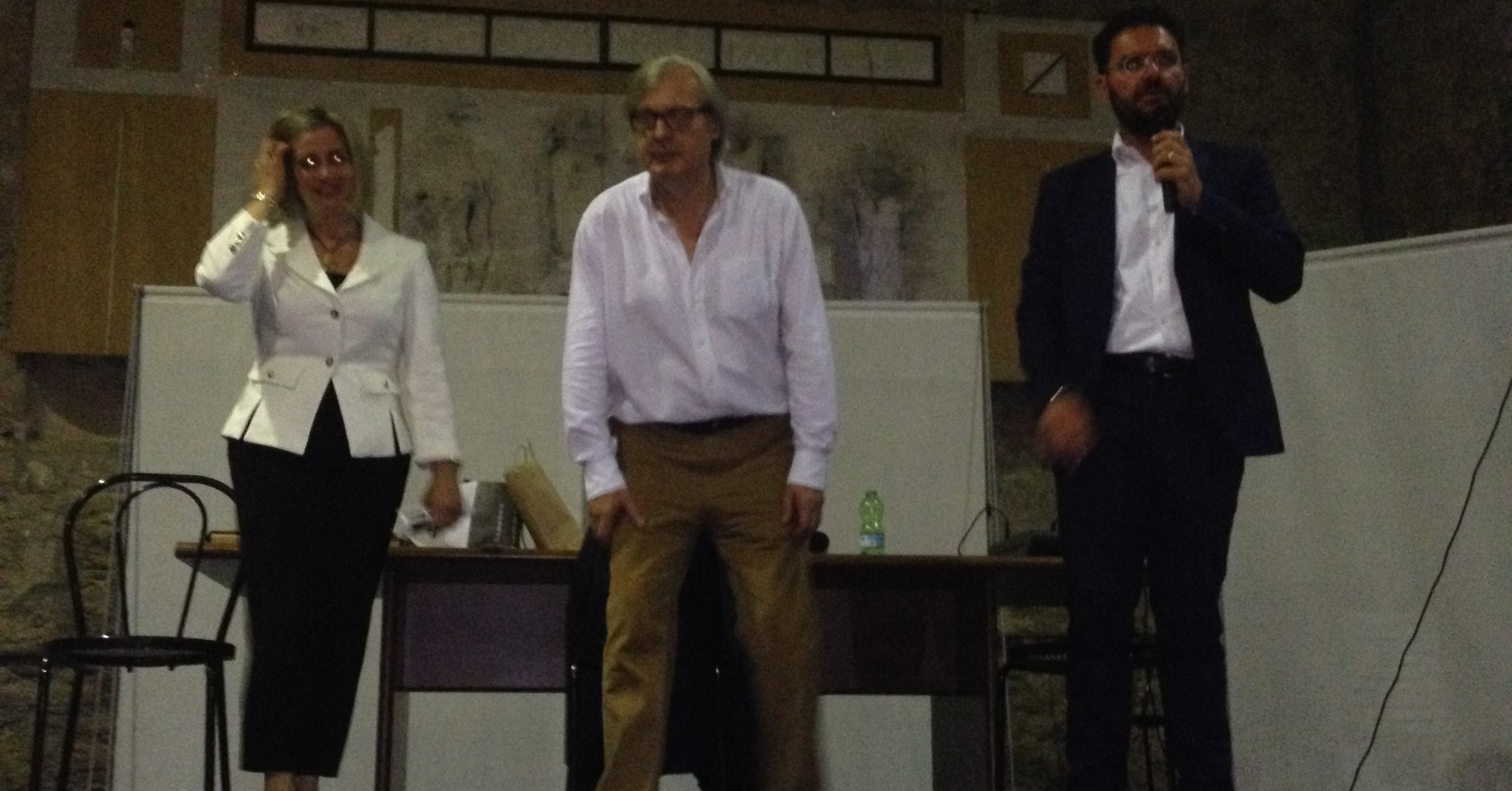 Vittorio Sgarbi alla Civitella