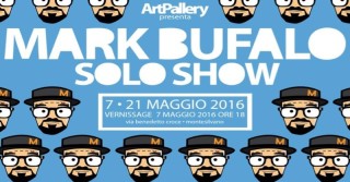 locandina MARK BUFALO solo show