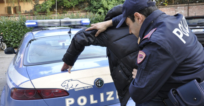 polizia-stradale arresto