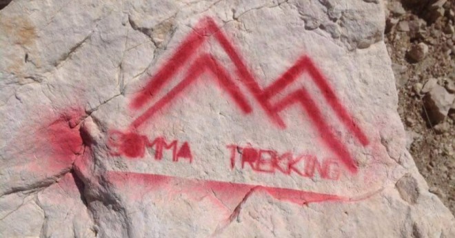 Firma sul Corno Grande