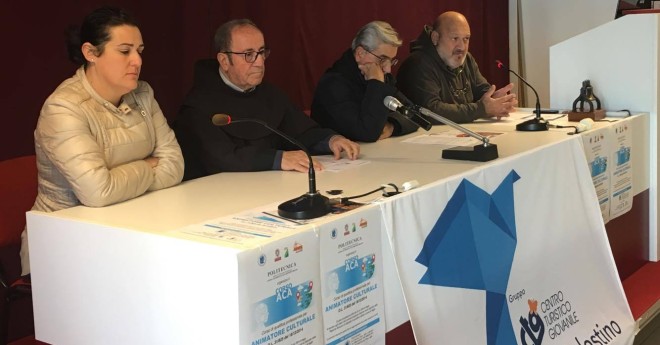 un momento della conferenza stampa