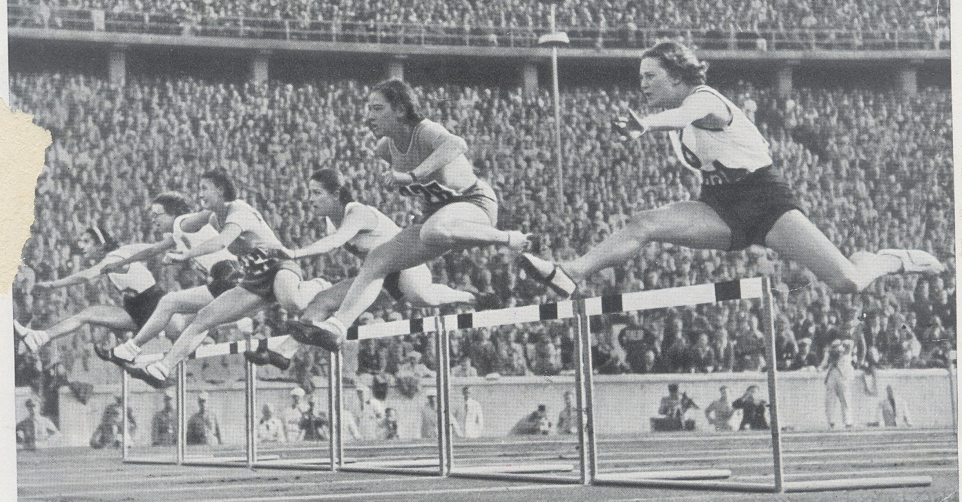 Ondina Valla in gara