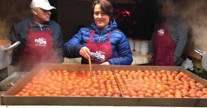 Un momento della festa