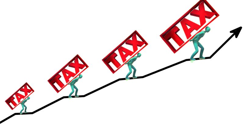 Pressione fiscale, tasse alle stelle