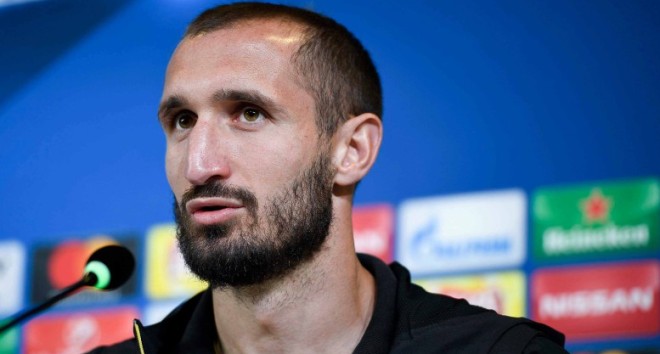 Giorgio Chiellini (Foto LaPresse - Daniele Badolato)
