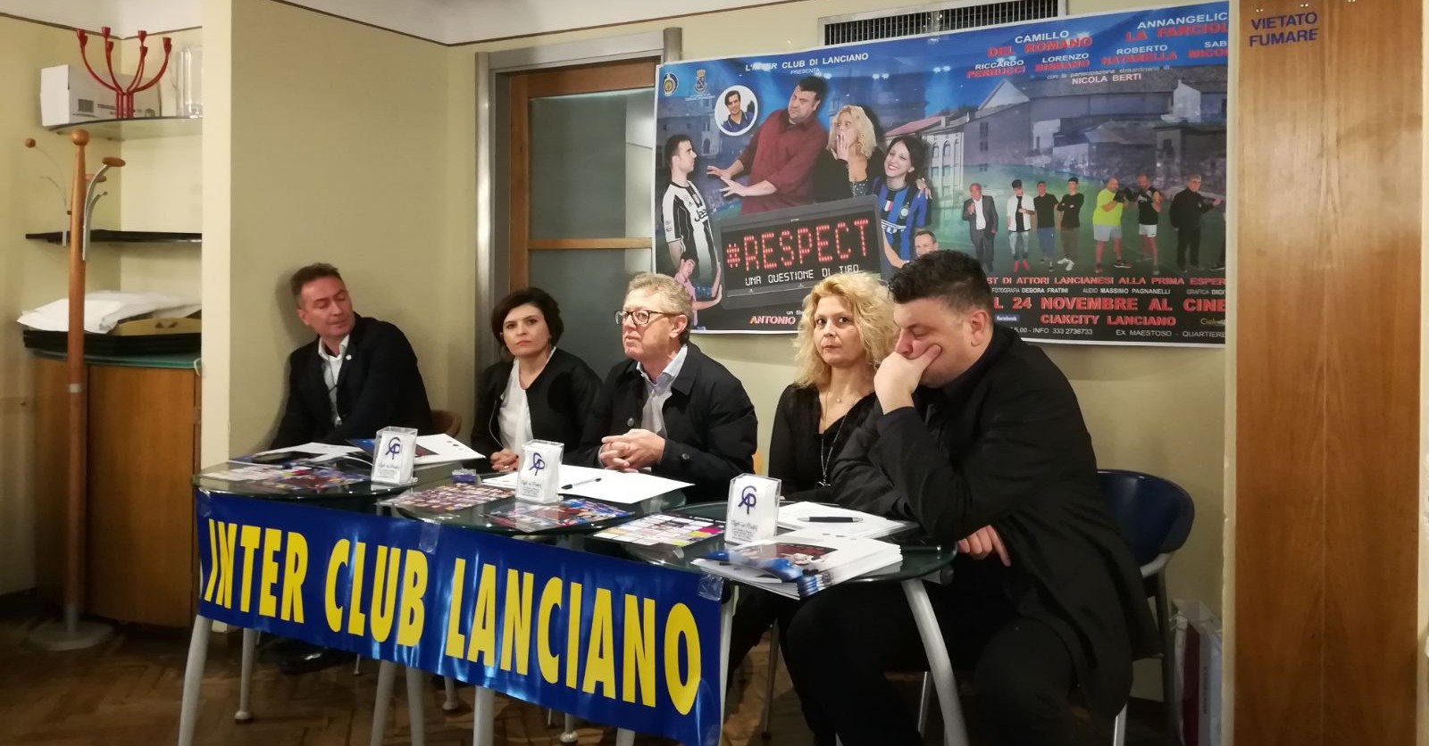 Conferenza stampa presentazione Respect