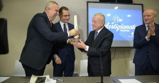 Premio Artigenius a Gianni Letta