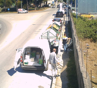 abbandoni fototrappola