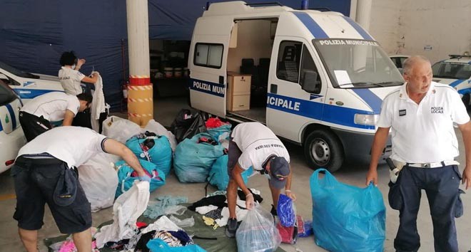 sequestro pezzi contraffatti