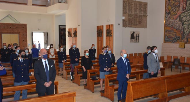 polizia e san michele arcangelo