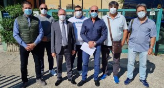 Pettinari in visita al carcere di Pescara