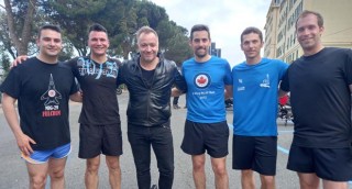 danilo luce e piloti frecce tricolore