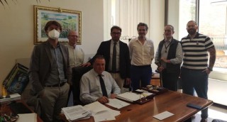 teramo, firma contratto parcheggi