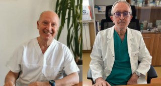 a sinistra Gianfranco Di Mizio, a destra Guglielmo Gaggini