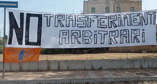 no trasferimenti arbitrari