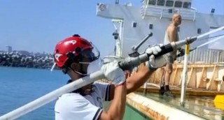 incendio su nave