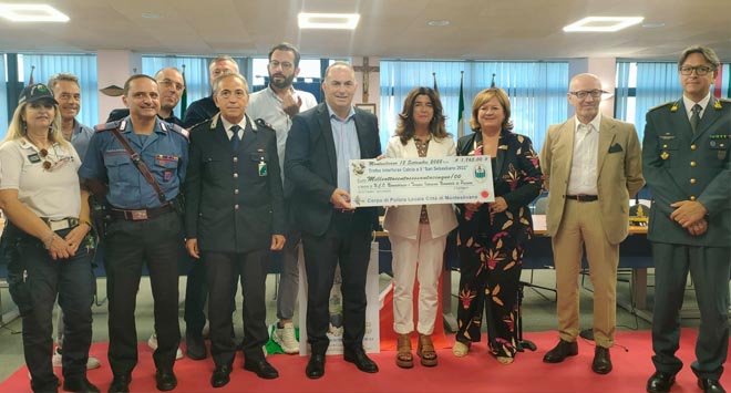 donazione polizia locale montesilvano