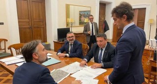 autostrada, i senatori liris e sigismondi dal ministro Bignami