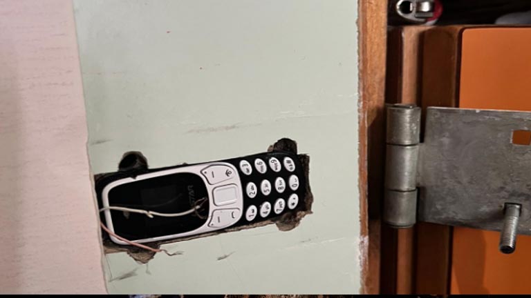 cellulare sequestrato in carcere a chieti