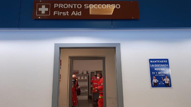 primo soccorso aeroporto pescara