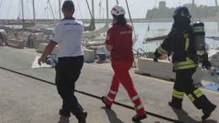 esercitazione antincendio porto di vasto