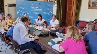 claudio ferrante in riunione al comune di pescara