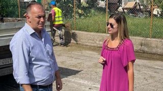 sopralluogo dei lavori manto stradale a montesilvano
