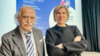 Carlo D'Angelo e la Dott.ssa Maria Cristina Lupinetti