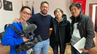aielli e la tv giapponese