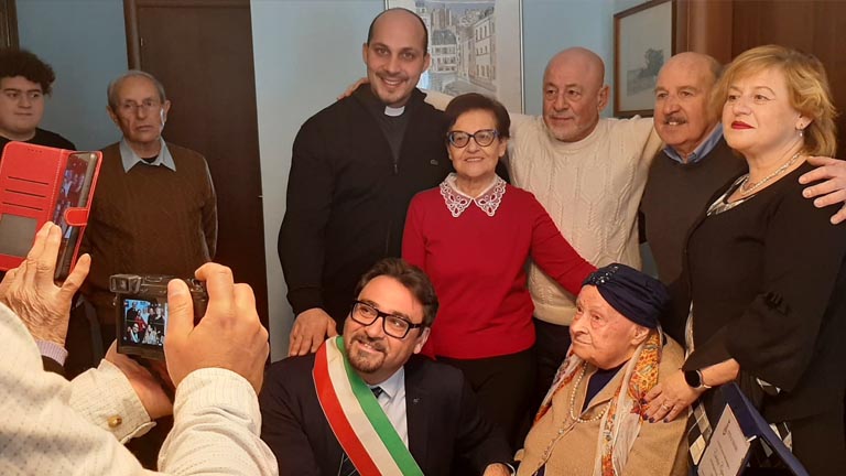 100 anni Esterina Capece Ciammaricone a Teramo