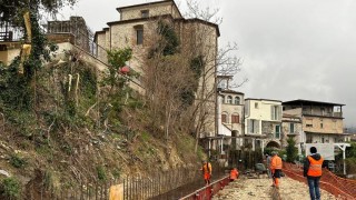 messa in sicurezza piazza San Francesco manoppello