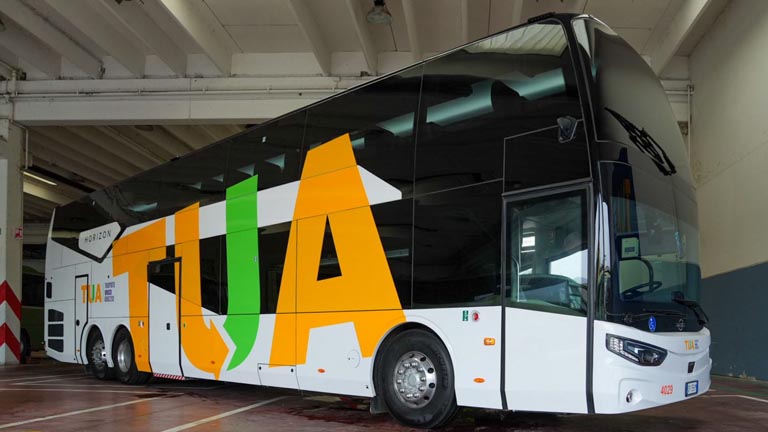 Autobus biapiano della TUA